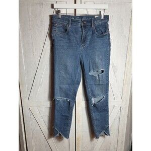 We The Free Distressed Skinny Ankle Jeans Size 29